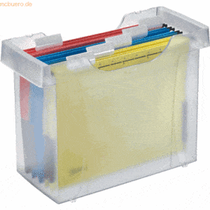 Leitz Hängemappenbox Mini-Aktei Plus A4 frost