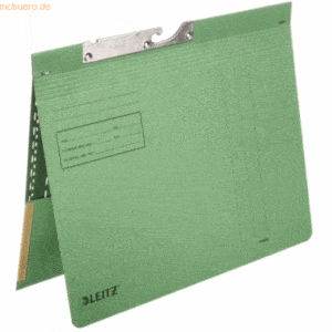 50 x Leitz Pendelhefter mit Tasche Karton 320g/qm grün