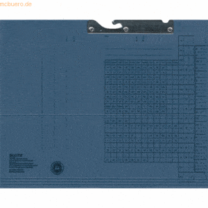 50 x Leitz Pendelmappe A4 Karton blau