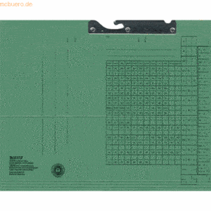 50 x Leitz Pendelmappe A4 grün