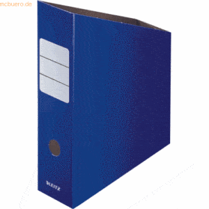 Leitz Stehsammler Feinwellpappe A4 blau