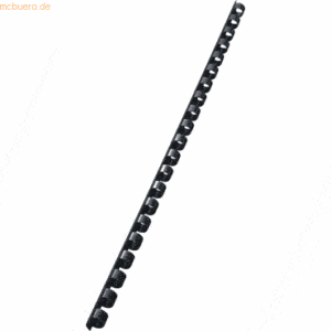 Leitz Plastikbinderücken A4 21 Ringe 8mm schwarz VE=100 Stück