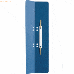 25 x Leitz Einhängeheftrücken Karton 60x305mm blau