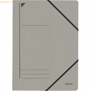Leitz Eckspanner A4 für ca. 250 Blatt grau