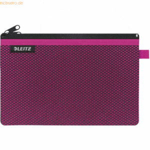 10 x Leitz Traveller Zip-Beutel Wow L 2 Fächer 23x15cm 2 Fächer pink