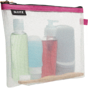 10 x Leitz Traveller Zip-Kosmetikbeutel Wow 24x17x3cm wasserabweisend