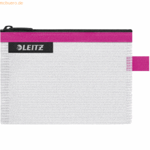 10 x Leitz Traveller Zip-Beutel Wow S A6 wasserabweisend pink