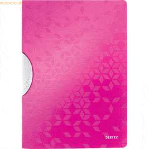 10 x Leitz Cliphefter Wow ColorClip A4 ca. 30 Blatt pink metallic