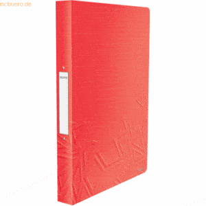 10 x Leitz Ringbuch Urban Chic A4 PP 2 Ringe rot