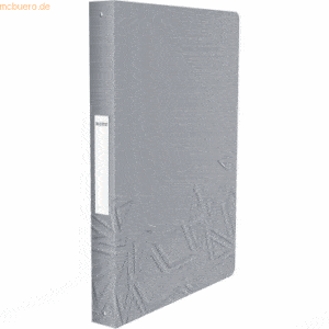 10 x Leitz Ringbuch Urban Chic A4 PP 4 Ringe dunkelgrau