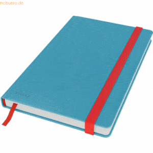Leitz Notizbuch Cosy A5 fester Einband liniert blau