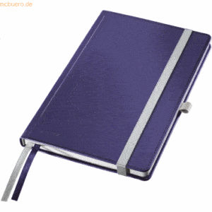 Leitz Notizbuch Style A5 80 Blatt 100g/qm liniert titan blau