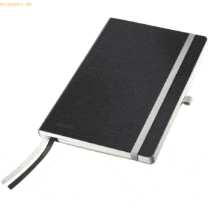 Leitz Notizbuch Style weicher Einband A5 liniert satin schwarz