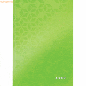 Leitz Notizbuch Wow A5 80 Blatt liniert grün