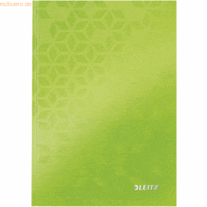 Leitz Notizbuch Wow A5 80 Blatt kariert grün