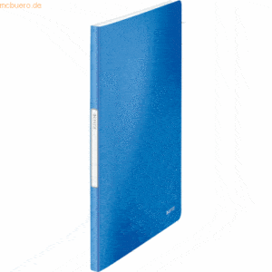 10 x Leitz Sichtbuch Wow A4 20 Hüllen blau metallic