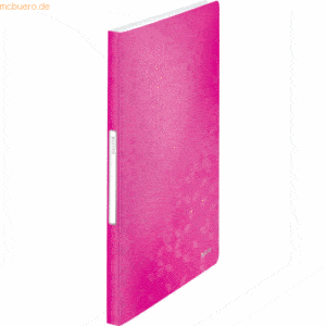 10 x Leitz Sichtbuch Wow A4 40 Hüllen pink metallic