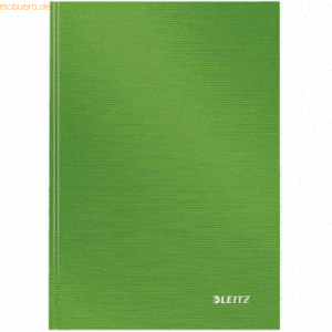 6 x Leitz Notizbuch Solid fester Einband A5 kariert 80 Blatt hellgrün