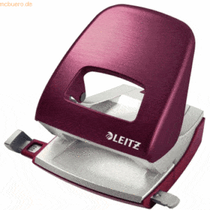 Leitz Bürolocher Nexxt Style Metall 30 Blatt granat rot