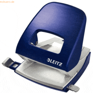 Leitz Bürolocher Nexxt Style Metall 30 Blatt titan blau