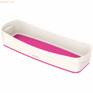 Leitz Aufbewahrungsschale MyBox länglich ABS weiß/pink