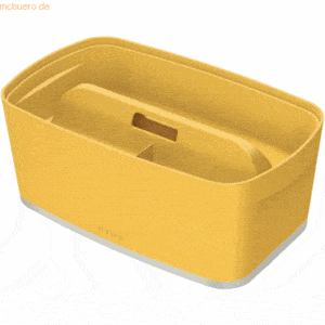 Leitz Aufbewahrungsbox Klein MyBox Cosy mit Organiser / Deckel ABS gel