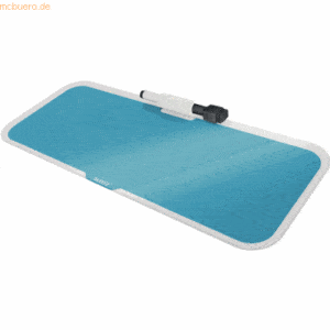 Leitz Desktop-Memoboard Cosy Sicherheitsglas 460x140x60mm blau