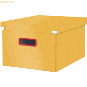 Leitz Aufbewahrungsbox Click & Store Cosy mittel Karton gelb