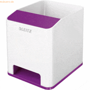 Leitz Stifteköcher Wow Duo Colour Sound weiß/violett