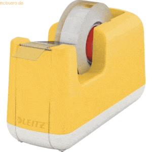 Leitz Klebeband-Tischabroller Cosy ABS-Kunststoff gelb