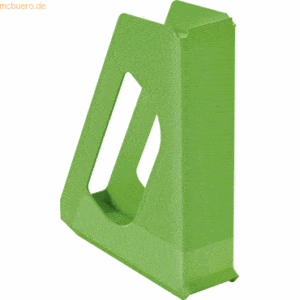 10 x Esselte Stehsammler Vivida A4 Polystyrol grün