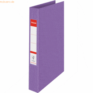 10 x Esselte Ringbuch Colour'Breeze A4 Hartpappe Hardcover 2 Ringe 25m