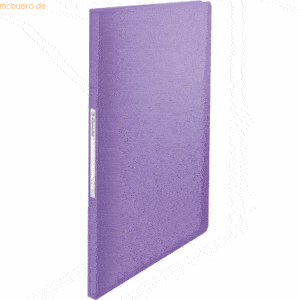 4 x Esselte Sichtbuch Colour'Breeze A4 PP 40 Hüllen lavendel