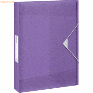 2 x Esselte Ablagebox Colour'Breeze A4 PP 25mm lavendel