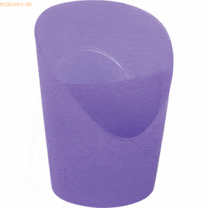 6 x Esselte Stifteköcher Colour'Breeze PS transparent lavendel