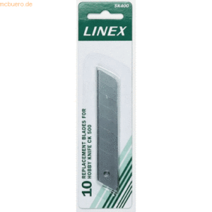 25 x Linex Ersatzklingen Cuttermesser 18mm VE=10 Stück