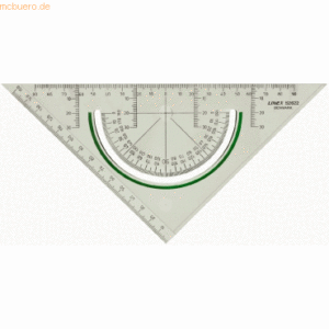 10 x Linex Geodreieck Super 22