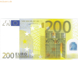 Litfax Euro-Schein 200€ 199x103mm banderoliert VE=75 Stück