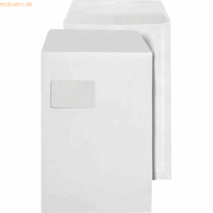 Maildigital Versandtaschen C4 mit Fenster 100g/qm haftklebend weiß VE=