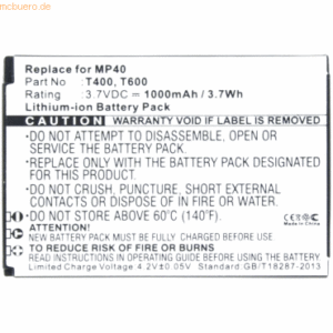k.A. Akku für Aeg VOXTEL M400 Li-Ion 3