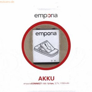 Emporia Akku für Emporia AK-V88 Li-Ion 3