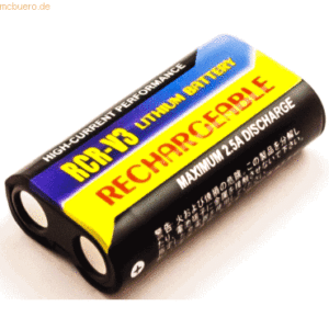 k.A. Akku für Olympus SP-302 Li-Ion 3 Volt 1100 mAh schwarz