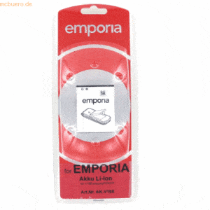 Emporia Akku für Emporia AK-V188 Li-Ion Volt mAh weiß