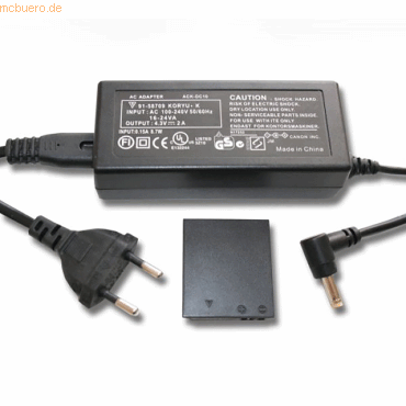 k.A. Netzteil-Kuppler kompatibel mit Canon PowerShot SX432IS