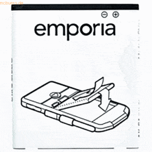 Emporia Akku für Emporia SMART 2 Li-Ion Volt 3