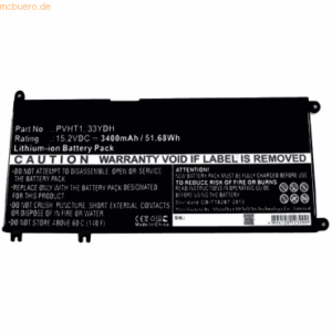 k.A. Akku für Dell G 3 15 (3579) Li-Ion Volt 152 mAh Schwarz