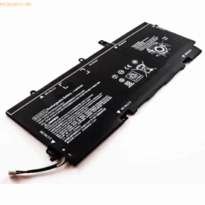 k.A. Akku für Hp BG06XL Li-Pol Volt 114 mAh Schwarz