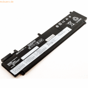 k.A. Akku für Lenovo ThinkPad T470s-20HGS00V00 Li-Pol Volt 114 mAh Sch