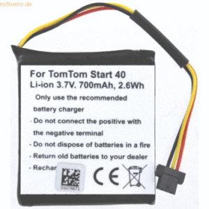 k.A. Akku für Tomtom VF3S Li-Ion 3