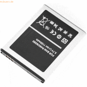 k.A. Akku für Samsung GT-S3350 Li-Ion Volt 37 mAh Schwarz